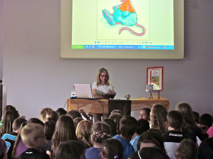 Lesung in der Kettler Grundschule in Aschaffenburg